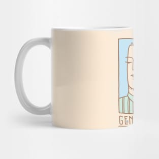 Gentleman Face Mug